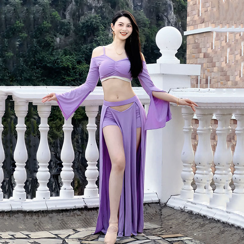 蝶迷舞莫代尔练功服套装