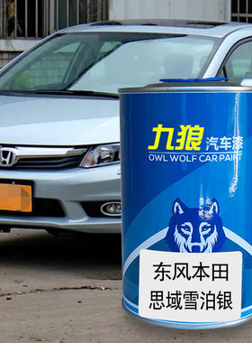 九狼汽车漆本成品田改色车喷烤漆思雪泊银圣辉银域塔夫绸白炫动蓝