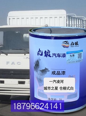 九狼补凌漆河城市之星白蓝色一改汽红色塔解放公狮栏板白色厢式白