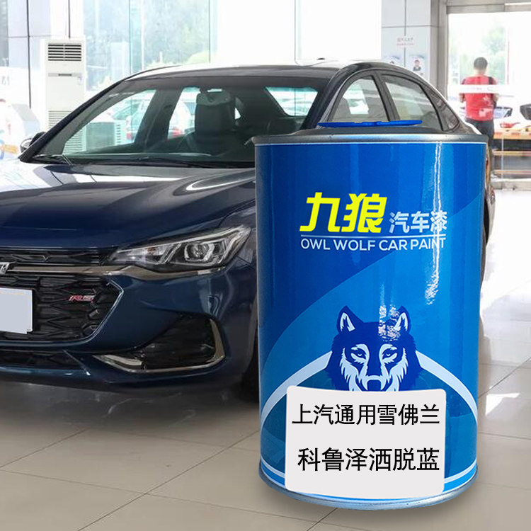 九狼汽车上成汽通品用雪漆佛兰洒脱蓝景程流光银金色科鲁泽高冷灰