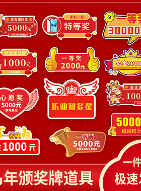 支票kt板公司年终奖牌定制顺丰