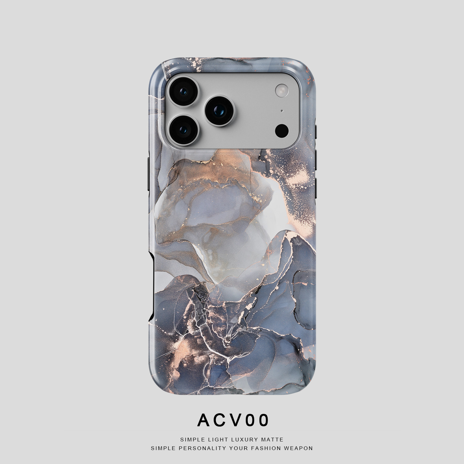 Acvoo艺术抽象流沙大理石纹iPhone17Promax保护16适用于苹果15手机壳14防摔壳13不褪色12环保11可水洗Air全包