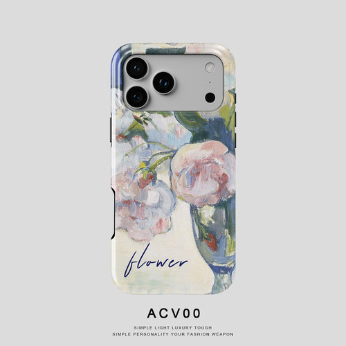 Acvoo花卉iPhone手机壳防摔