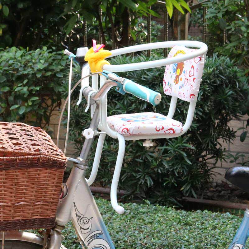 外婆桥儿童自行车座椅安全前置后置宝宝婴儿孩子座椅