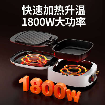 电饼铛家用双面加热煎薄饼机新款烙饼锅加深加大小型可拆洗电饼档