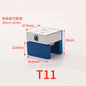 免打孔窗户防盗锁儿童安全防坠楼不挡纱窗铝合金推拉门窗扣限位器