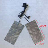 石墨烯发热片.电热服发热片.3档温度控制器.石墨烯电热布.柔软