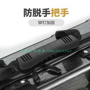 多功能防水硬壳桥钓冬钓筏钓竿冰钓竿包专用便捷渔轮免拆卸渔具包