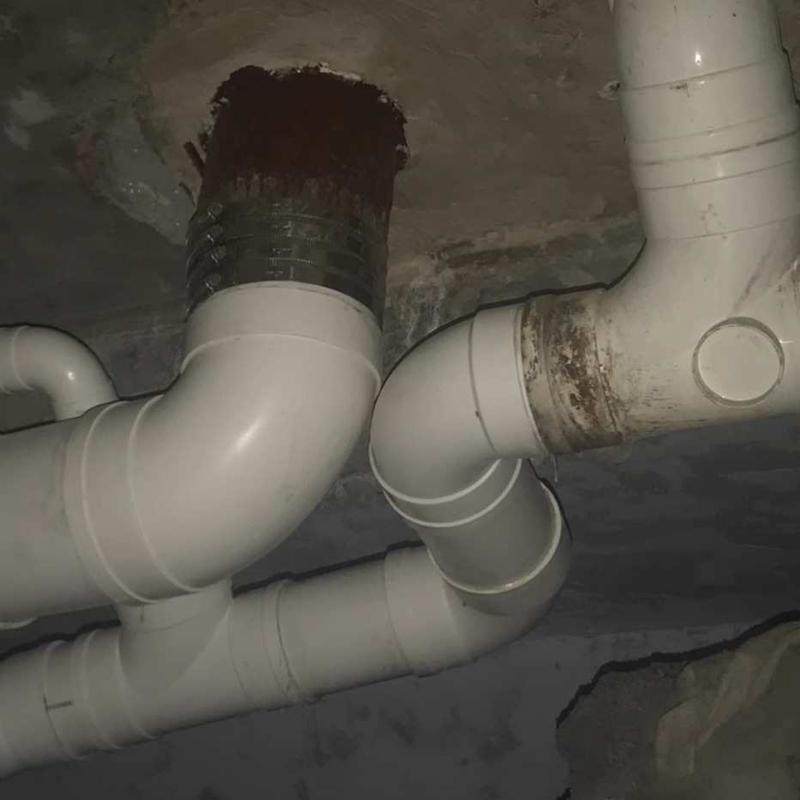 铸铁管转接PVC管110连接变径接头50 75 下水管改造活接头