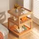 沙发边几茶几小桌子客厅家用边柜小户型纯实木小方桌阳台正方形