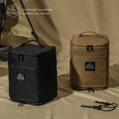 OCE GEAR户外黑化风露营野营装 备收纳包餐具炉具气罐手提可折叠包