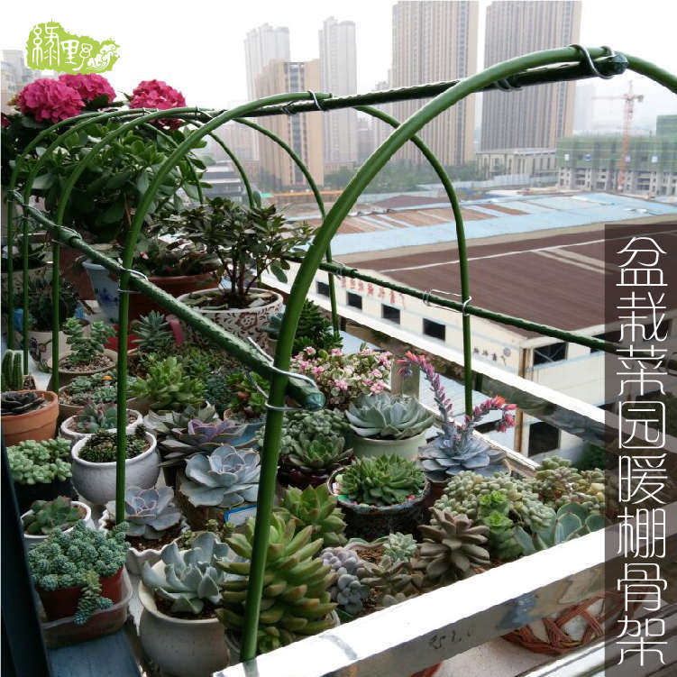 种菜园阳台温室暖棚花架 多肉盆栽防雨遮阳棚防虫防鸟大棚骨家,农机/农具/农膜,温室大棚支架,淘宝优惠券,粉丝福利购,淘宝优惠卷