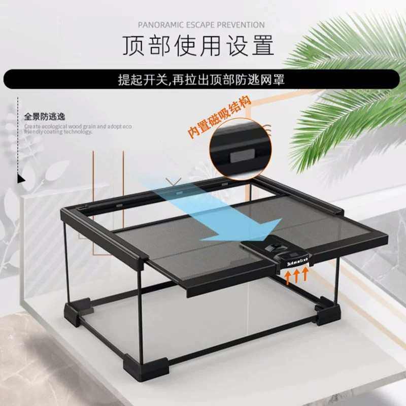 BG生态雨林角蛙爬宠饲养箱守宫蜥蜴宠物蛇蜘蛛爬虫玻璃造景饲养盒,宠物/宠物食品及用品,桌面缸,淘宝优惠券,粉丝福利购,淘宝优惠卷