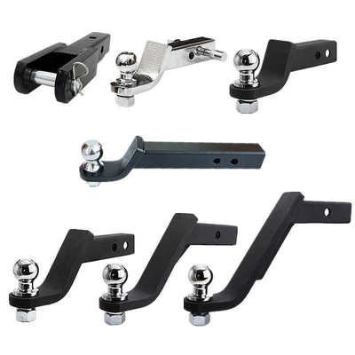 新疆包邮汽车方口拖车臂车尾臂球拖车通用连接器配件方拖车钩口流