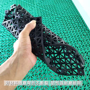 加高浴室沥水防滑垫卫生间阳台镂空隔水垫板厨房厕所加厚塑料地垫