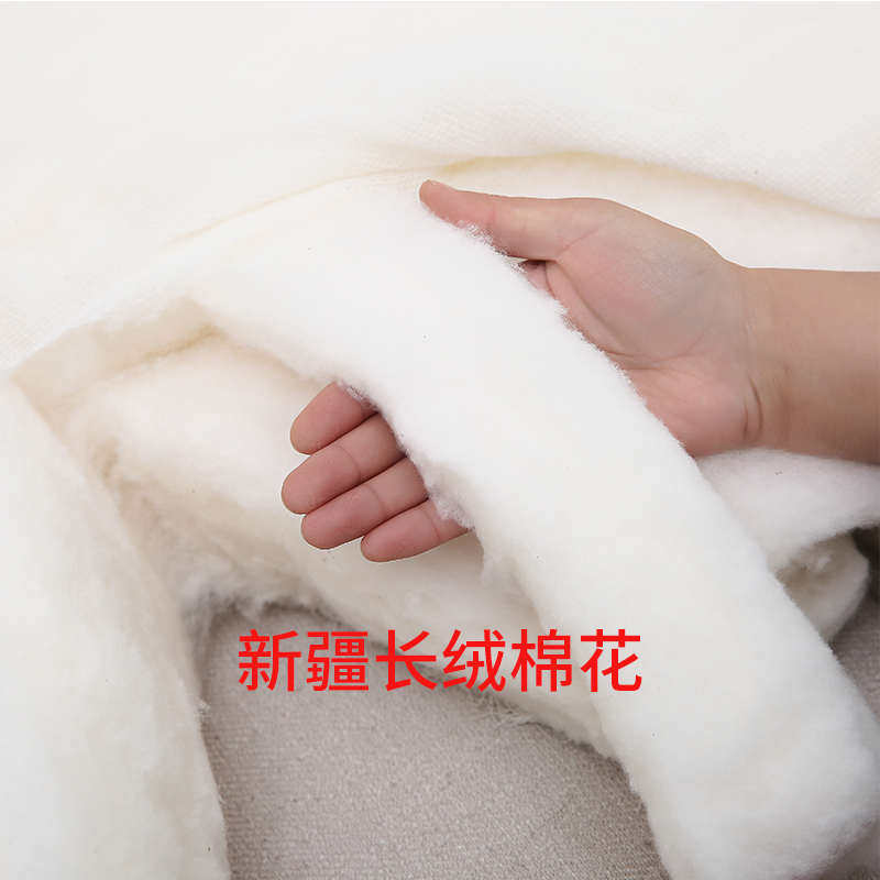 10斤新疆长绒棉被手工纯棉花被子被芯棉絮床垫被褥子加厚保暖冬被