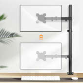 加高加长型桌面电脑显示屏挂架电脑显示器支架可旋转升降屏幕架子