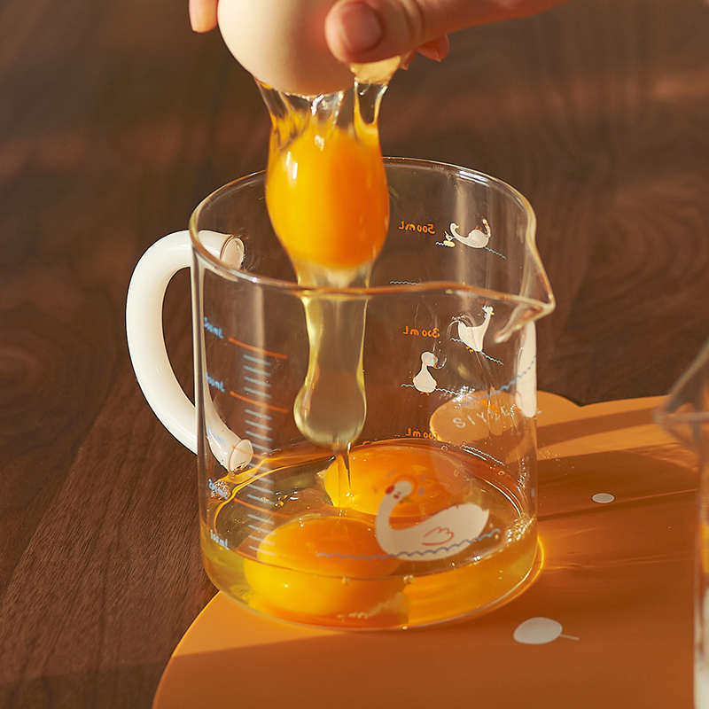 肆月厨房烘焙量杯高硼硅玻璃带刻度耐高温可微波炉热奶专用打蛋杯,厨房/烹饪用具,杯子,淘宝优惠券,粉丝福利购,淘宝优惠卷