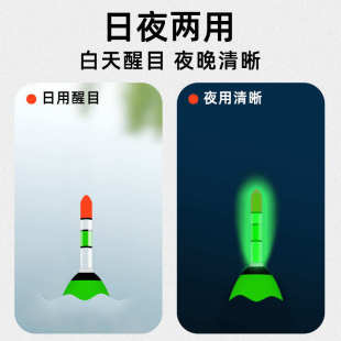 小仙郎卸力漂新型浮漂鱼漂远投大物日夜两用夜光漂高灵敏钓鱼器