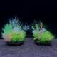 包邮 仿真迷你型夜光水草鱼缸装 饰绿植小摆件懒人造景后景塑料草