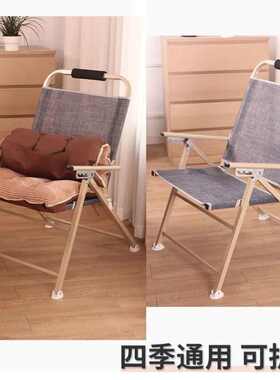 灵鹰懒人靠背休闲椅子午休躺椅电脑学生宿舍折叠家用书房办公沙发