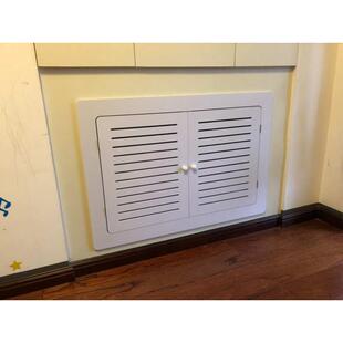 饰暖气贴墙 地暖分水器遮挡罩洞口盖板地弱电门暖遮挡箱遮挡装