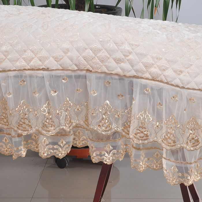 敦煌古筝罩古筝防尘盖布加厚简约防滑套绣花琴披罩通用筝罩子16