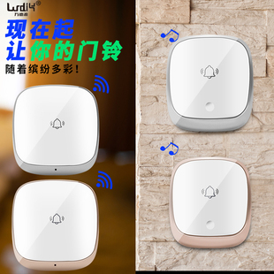 不用电池无线门铃家用远距离遥控老人聋哑人提醒呼叫器自发电防
