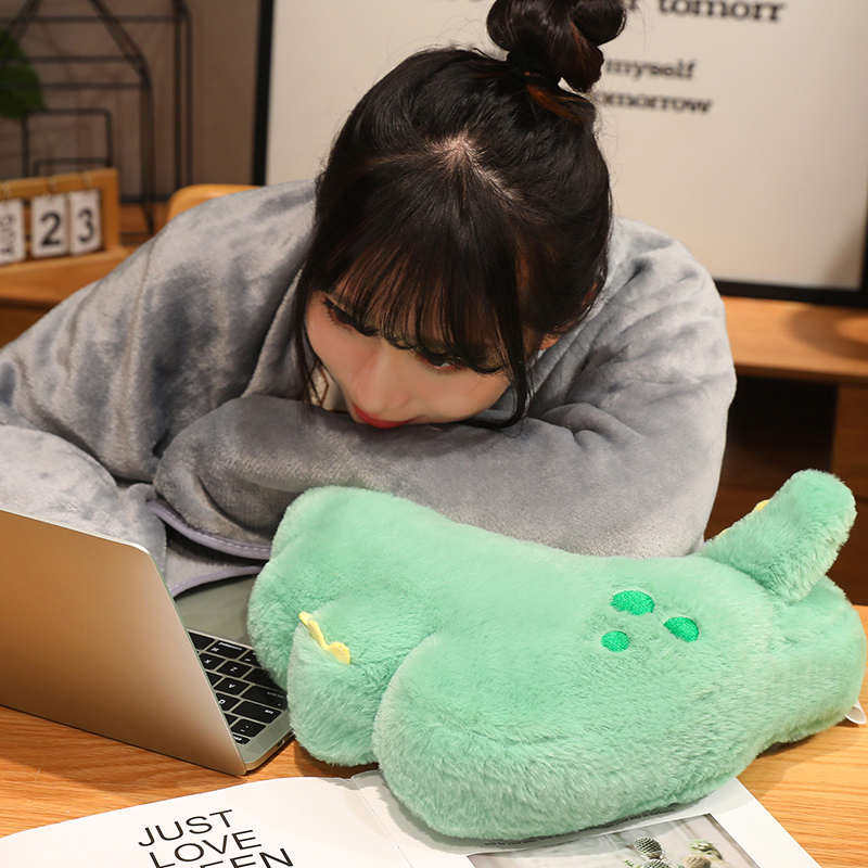汽车用折叠午睡抱枕被子两用毯子二合一午休枕头办公室可收纳毛毯,居家布艺,抱枕被,淘宝优惠券,粉丝福利购,淘宝优惠卷