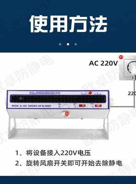 工业两三头离子风机FS-028除静电卧式 横式防静电等风扇010消除SL