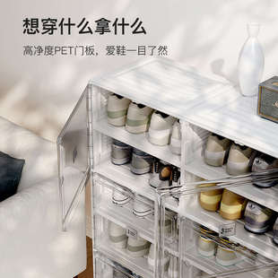简易鞋架子家用室内好看简约现代经济型卧室门口多层收纳折叠鞋柜