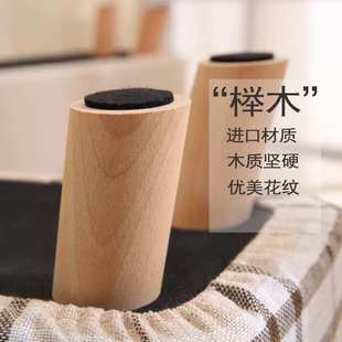 布艺换鞋凳实木沙发凳创意方凳家用小凳子时尚搭脚凳客厅茶几凳