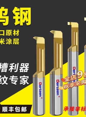 小内径槽刀钨钢小孔径牙刀合金走心机抗震螺纹刀MWR/IR接非标定制