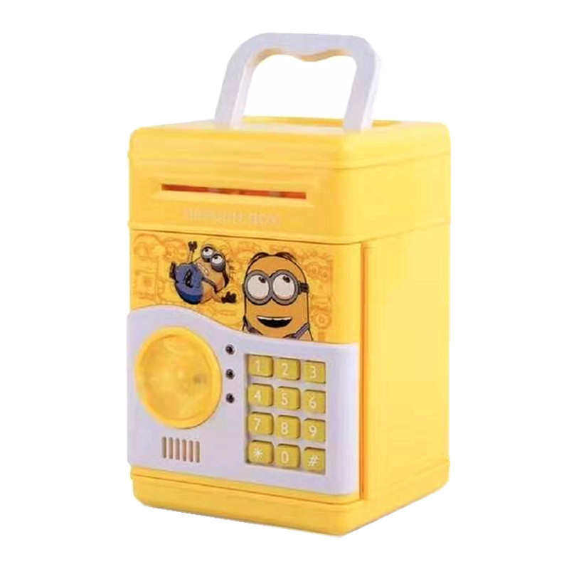 2019网红全自动儿童存钱罐ATM创意密码箱存取款罐储钱机存钱机