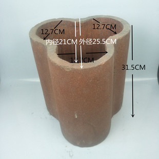 加厚耐高温烧制蜂窝煤陶瓷炉芯炉膛煤炭炉胆火炉内芯炉瓦炉壁炉池