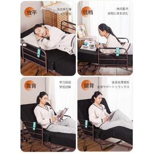 电动折叠床高级升降床家用老人护理床遥控带围栏提手起身起背屈