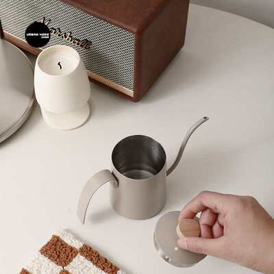 尤本家居手冲咖啡壶耳挂壶手壶家用冲长嘴细口不锈钢壶水壶冲泡
