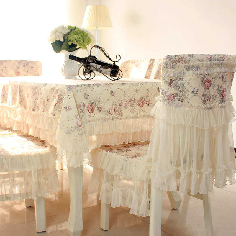 欧式餐桌布椅套椅垫套装茶几桌布长方形蕾丝餐桌椅子套罩通用家用,居家布艺,桌布,淘宝优惠券,粉丝福利购,淘宝优惠卷