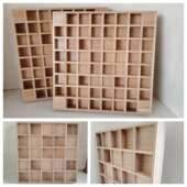 25格64格方格二维扩散板二次余数吸音体家庭影院QRD实木声学材料