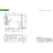 50W 24V 明伟开关电源LRS 2.2A 12V4.2A工控 10A 薄款