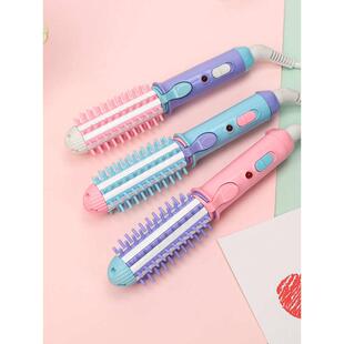 防烫刘海卷发棒卷直梳两用夹板小功率宿舍神器迷你小型便携式懒人