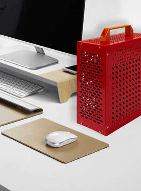 itx机箱mini超小紧凑非K39手提式电脑台式机17*19主板桌面diy