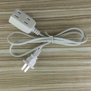 电源延长线 220V纯铜母插头路由器手机充电插座小风扇转向电源线