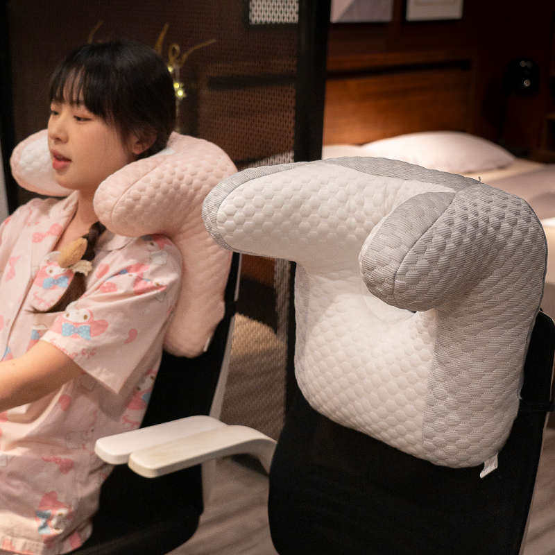 午睡枕趴睡枕办公室靠枕仰睡护颈枕头小学生抱枕女生睡觉午休神器,居家布艺,午睡枕,淘宝优惠券,粉丝福利购,淘宝优惠卷