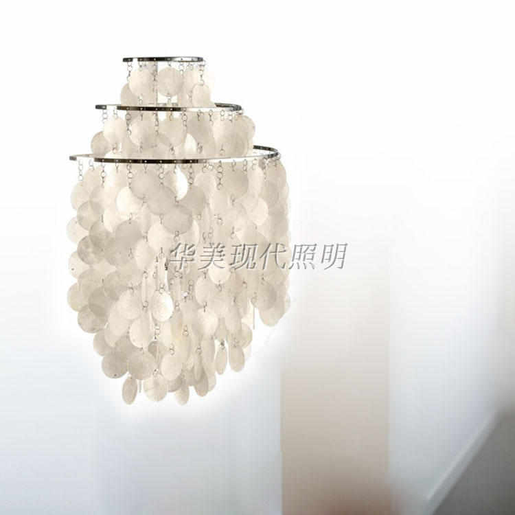 北欧后现代简约客厅时尚艺术卧室床头装饰走廊过道阳台海贝壳壁