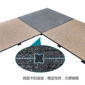 健身房减震环保橡胶地垫力量区加厚拼接哑铃架杠铃隔音防震地胶垫