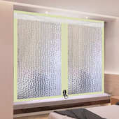 保暖窗帘冬季 卧室密封窗户加厚防风保温挡风神器塑料防寒隔断门帘