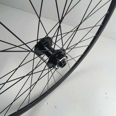 慧羽-手工轮组700c碟刹公路 前12X100 后120响桶轴12X142六爪三齿