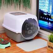 猫砂盆全封闭式 猫厕所特大超大号防外溅带砂小幼猫沙屎盆猫咪用品