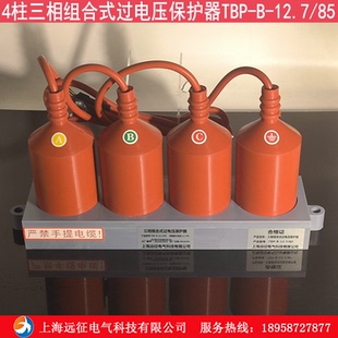 35KV三相组合式 过电压保护器TBP 131电机线路保护器 12.7